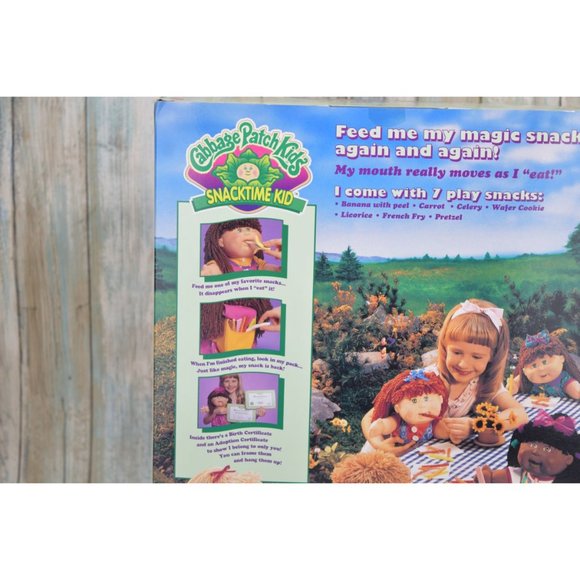 Cabbage Patch Kids Toys Vintage Cabbage Patch Snacktime Kid Eating